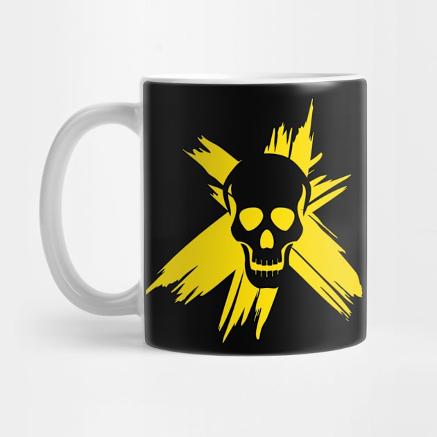 Pattern pandemic, skull, biohazard, nuclear by GreenOptix